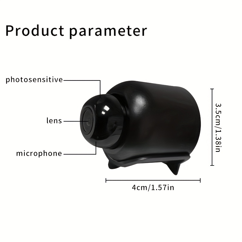 Smart Camera Wifi, 1pc Wireless Surveillance Camera, USB Power Supply, Remote monitoring, for Home, Office And Car Security, Visualize Through Mobile Application, Home Surveillance Camera