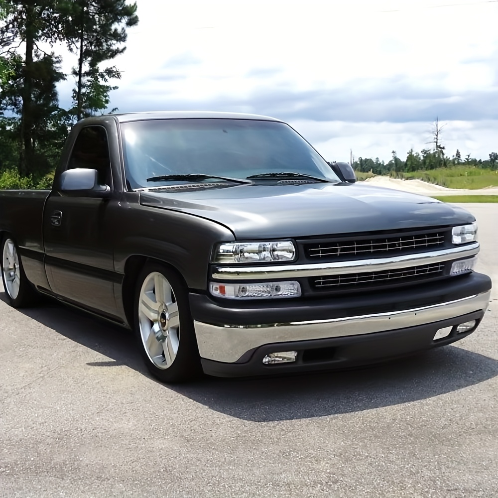 TEMU Fog Lights Lamp Fit For For Silverado 1500 For 2500 1999-2002 Smoke Lens Gm2592113 Gm2593113 10368476 10368477