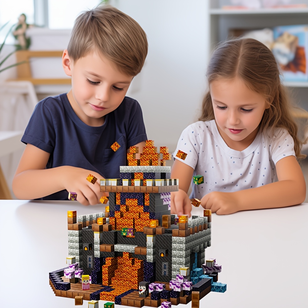 Forest Treehouse Building Blocks, Decorative Model Kit