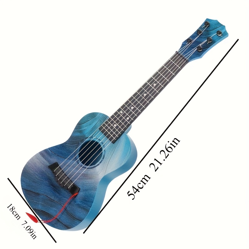 TEMU 21-inch 6-string Beginner Classical Folk Guitar, Suitable For .