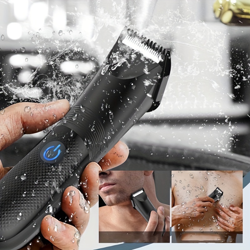 

Full Body Hair Trimmer, Men's Epilator For Head Chest Armpit Pubic Hair Hand Leg Hair Beard, Electric Shaver, Gifts For Men