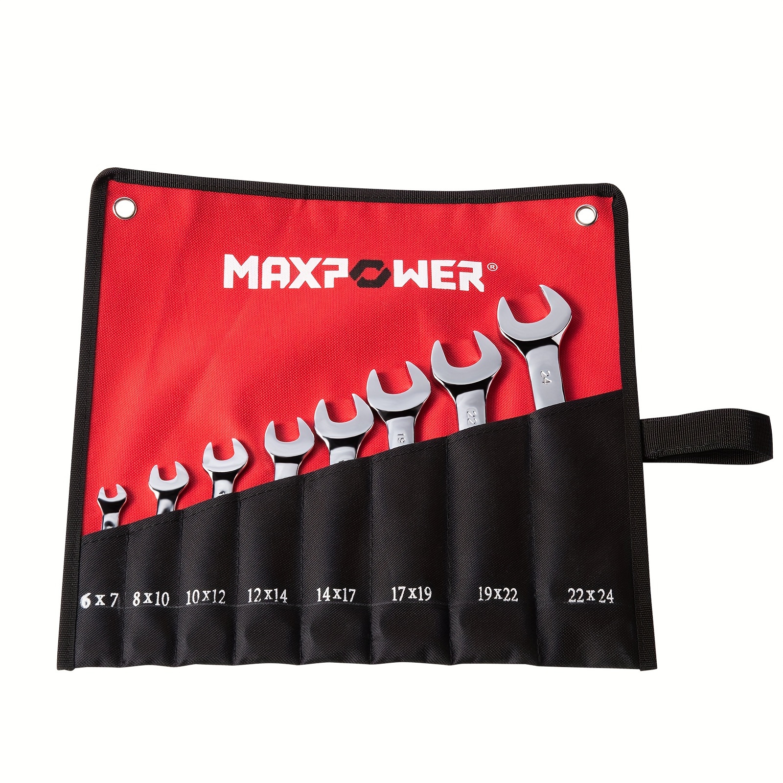TEMU Maxpower 8pcs Double Open-end Wrench Set