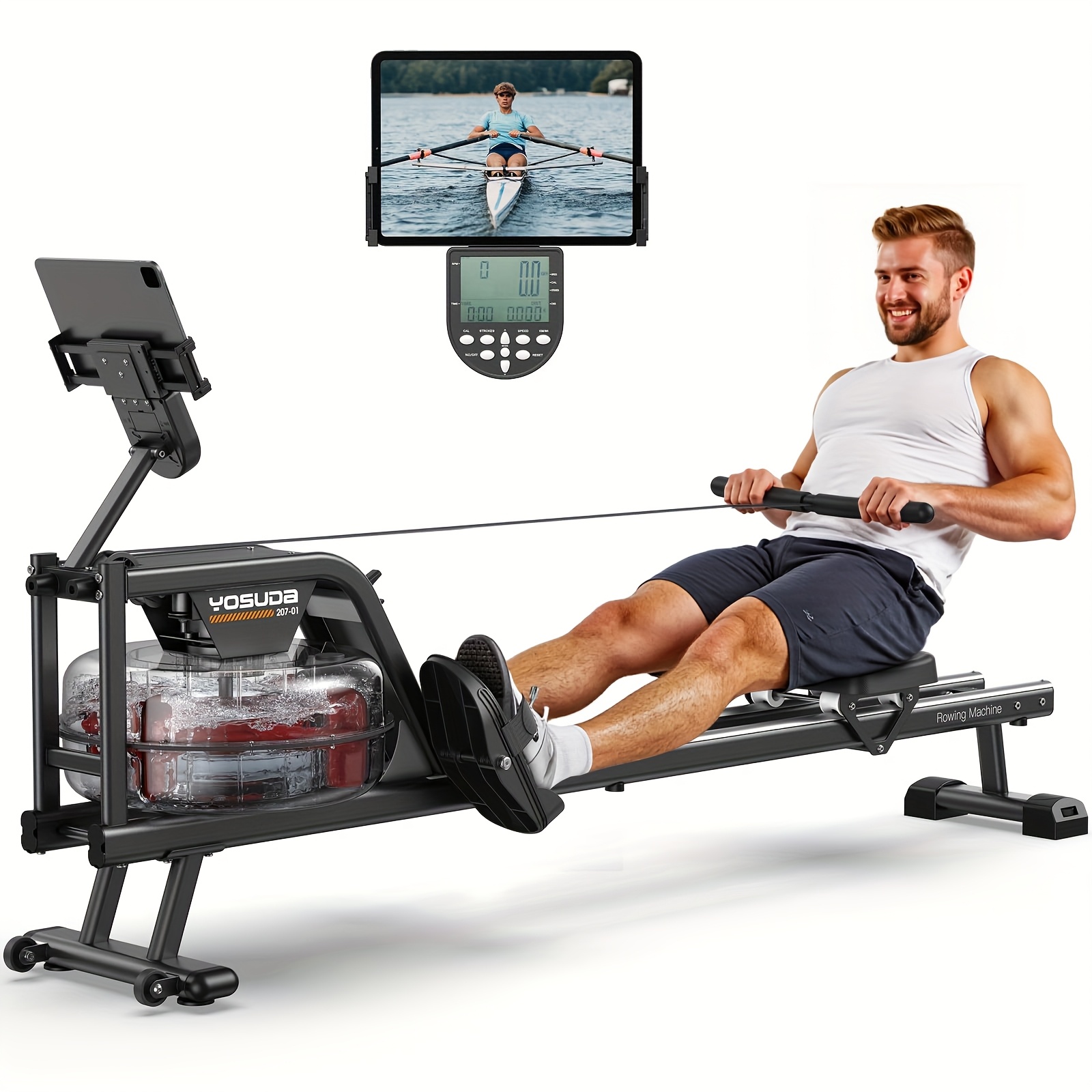 rowing exercise machine sold on Temu United States