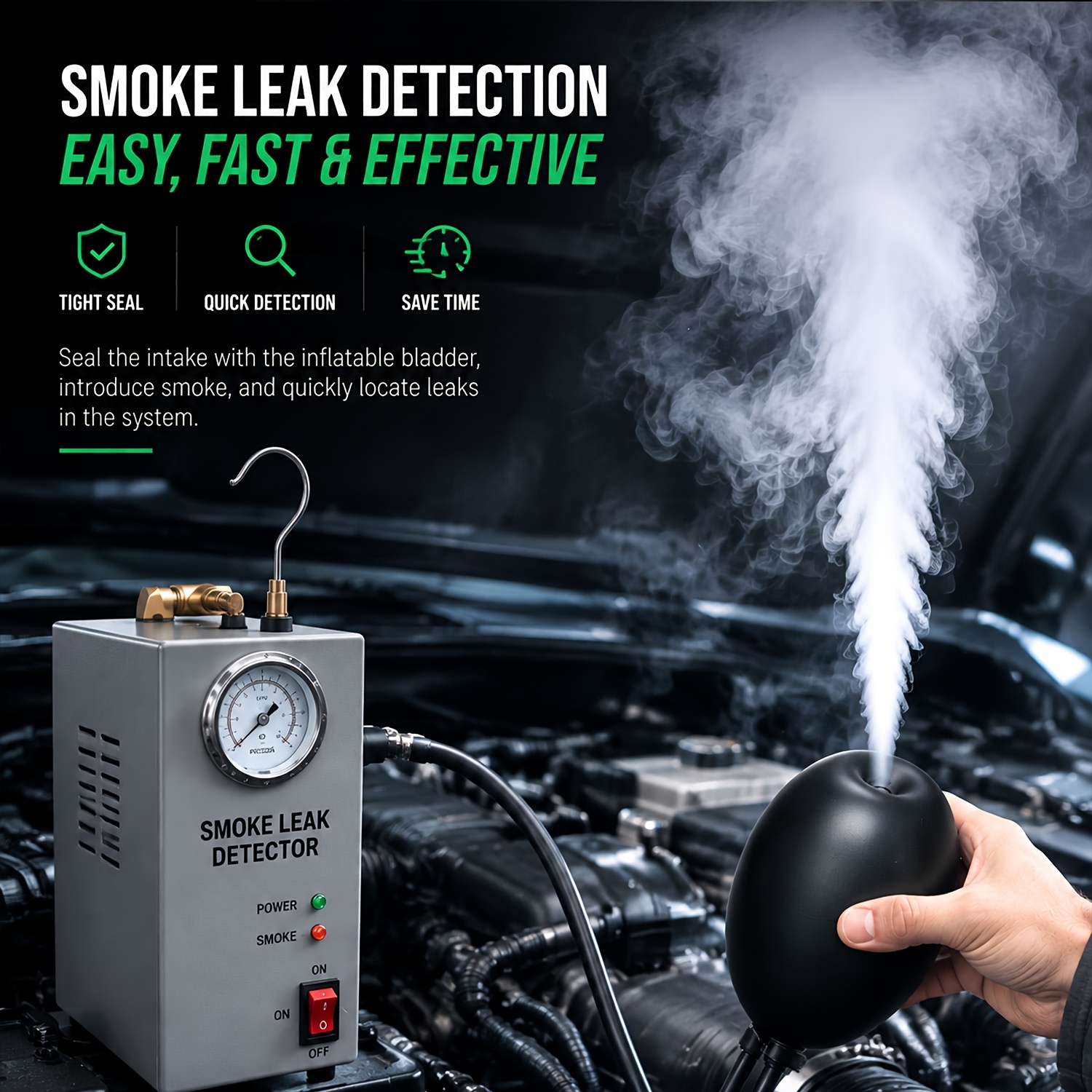 alarm smoke detector sold on Temu United States
