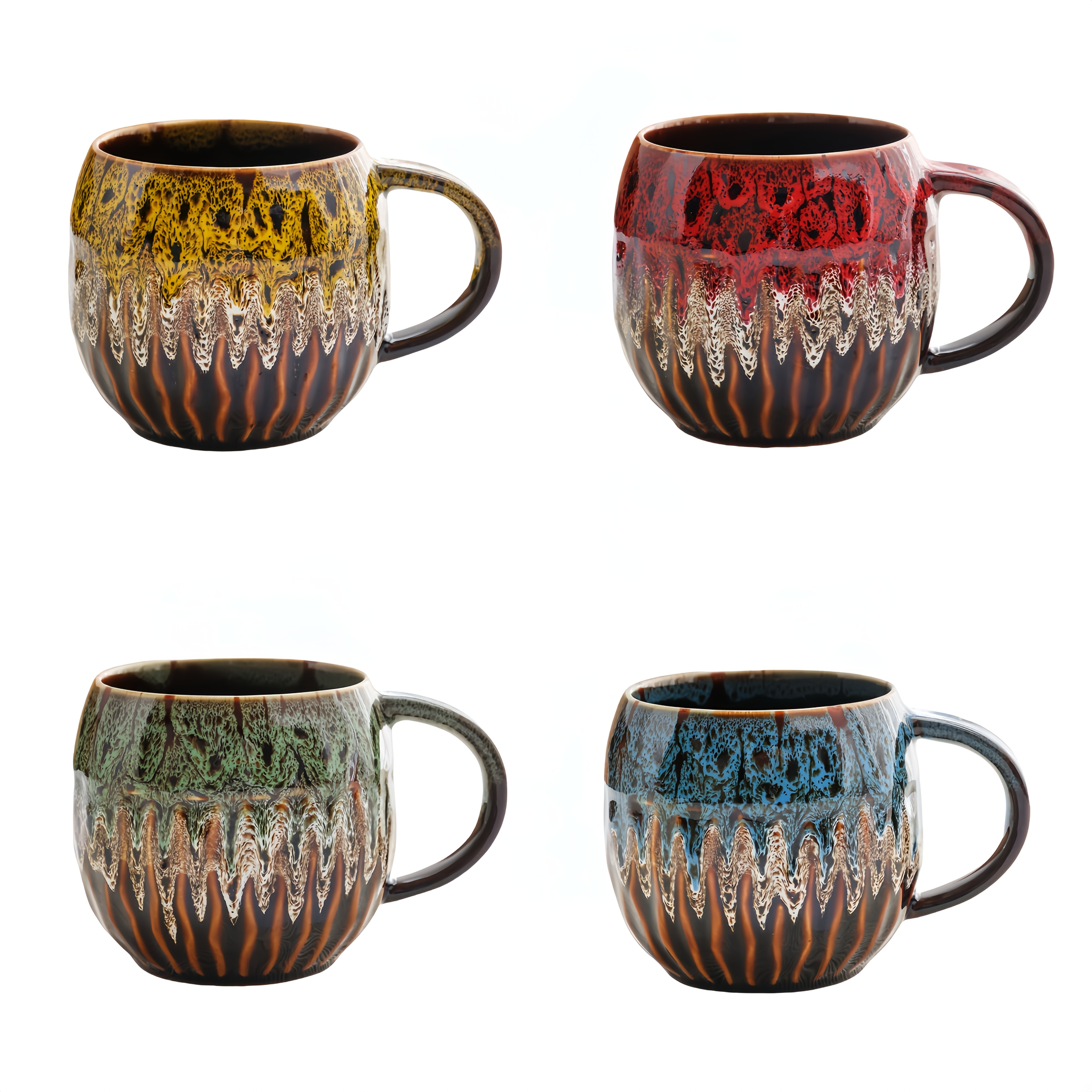 bauhaus coffee cup Handcrafted Bauhaus Ceramic Chubby Mug Freckle