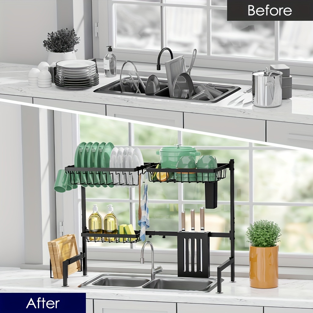 Adjustable Dish Drying Rack