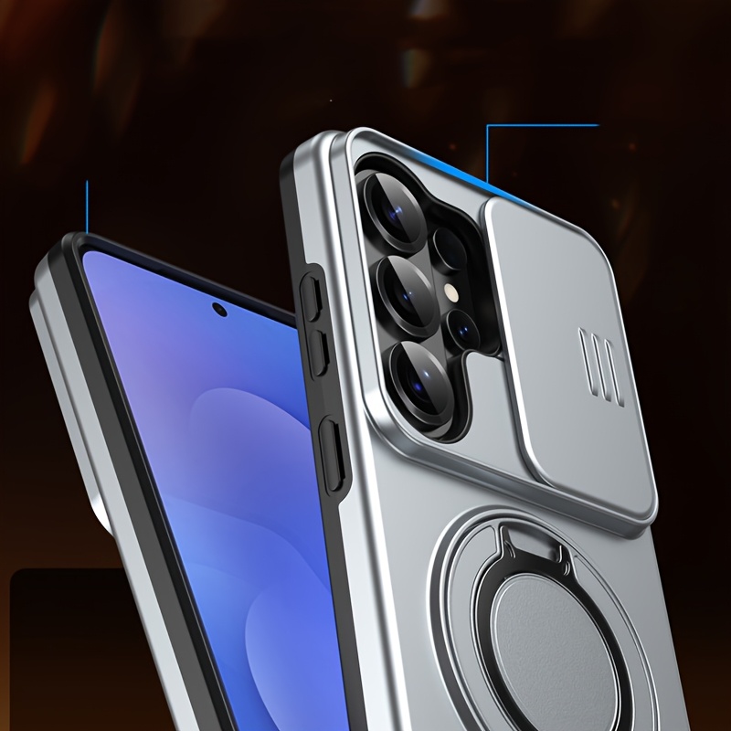 Phone Case: Heavy Shockproof Hard Case with Stand for Galaxy S26 Ultra S25 Ultra S24 Ultra