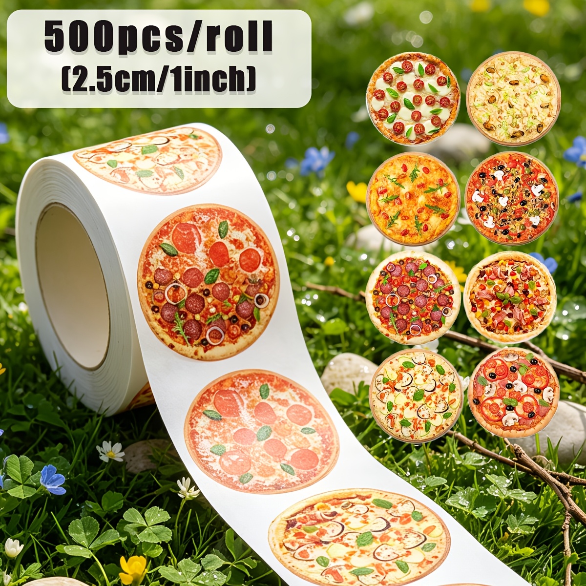 stickers roll sold on Temu United States