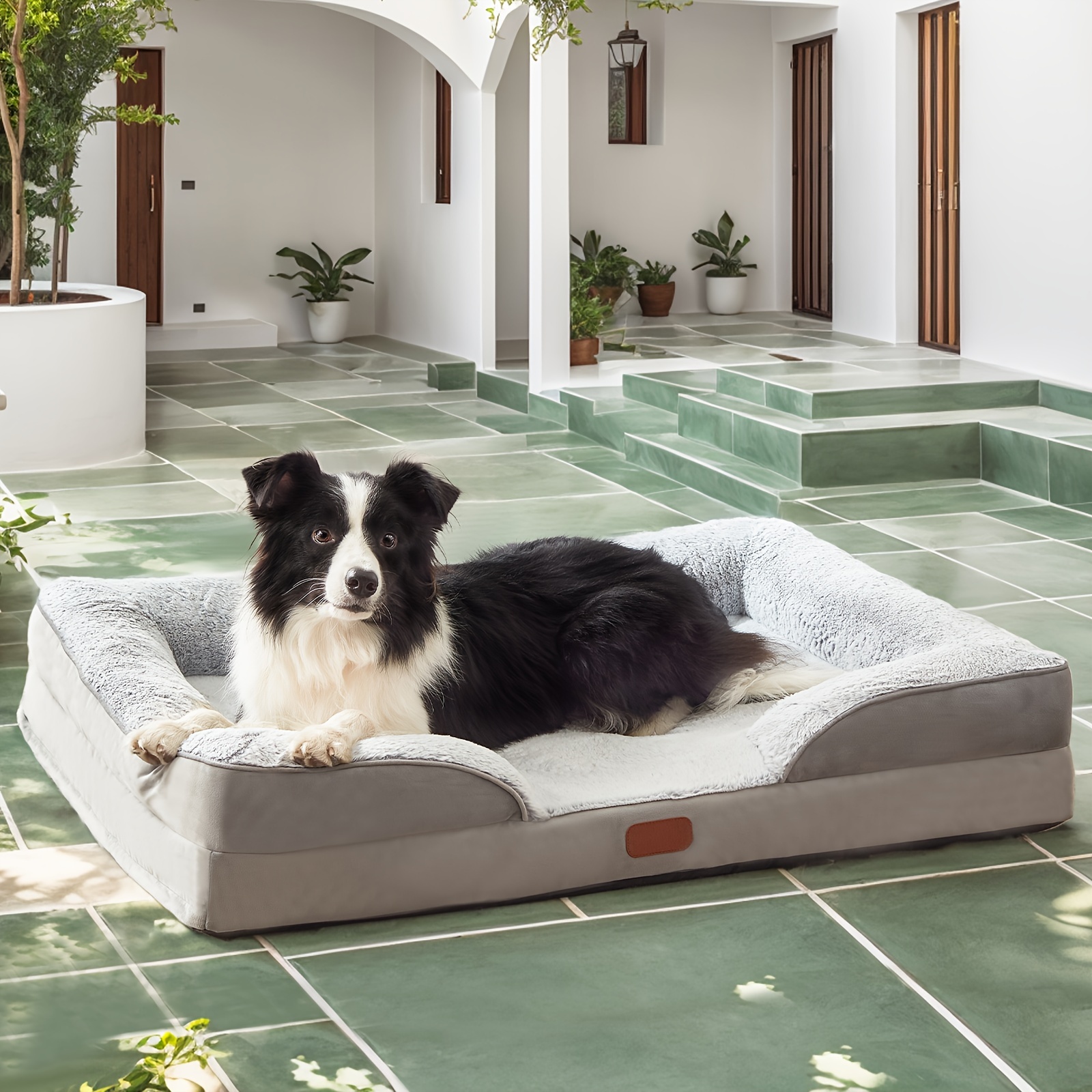 Orthopedic Dog Small Dog Beds Dog Bed Orthopedic Bolster Couch For