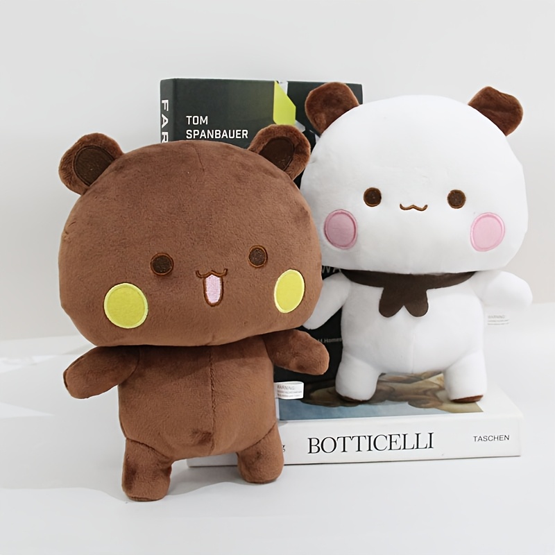1pc cute panda and   bear animal plush doll   room sofa decoration plush toy ornament