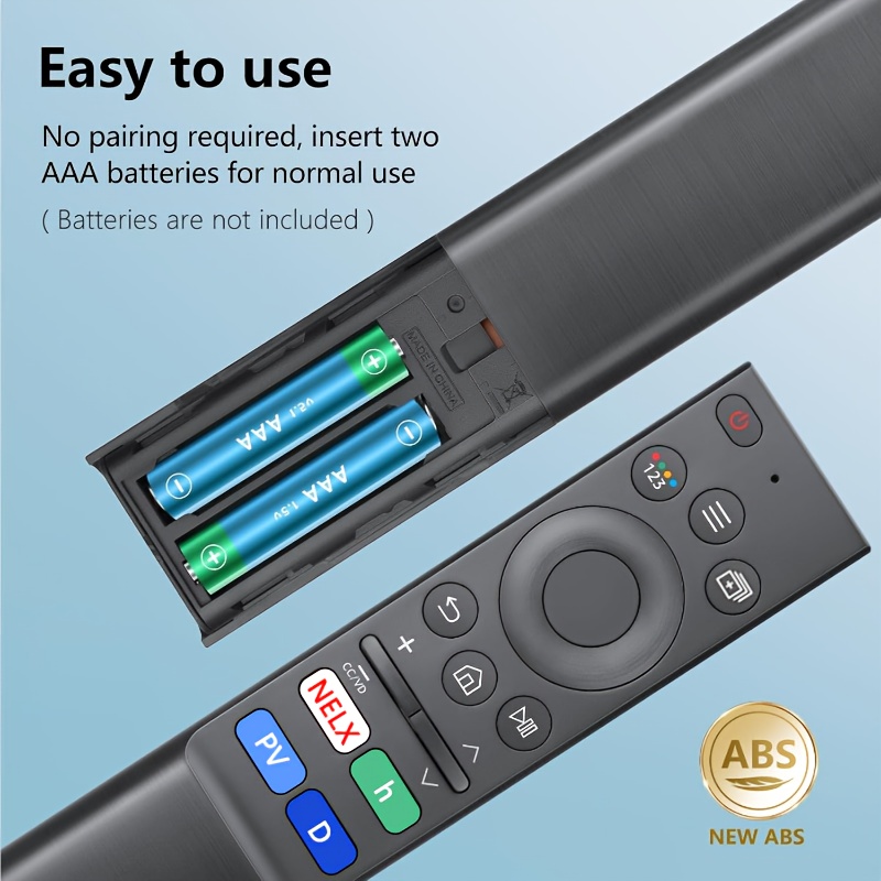   заменитель пульта дистанционного управления для for samsung smart tv - совместим с for samsung   crystal   oled uhd curved neo 4/8  tv, современный пульт,прочный материал,инфракрасный пульт дистанционного управления,технические энтузиасты Детали 2