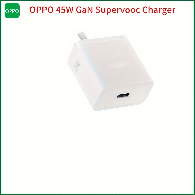 TEMU Oppo 45w Gan Charger, Charger Adapter, From Oppo, Without Cable But Buy It In Our