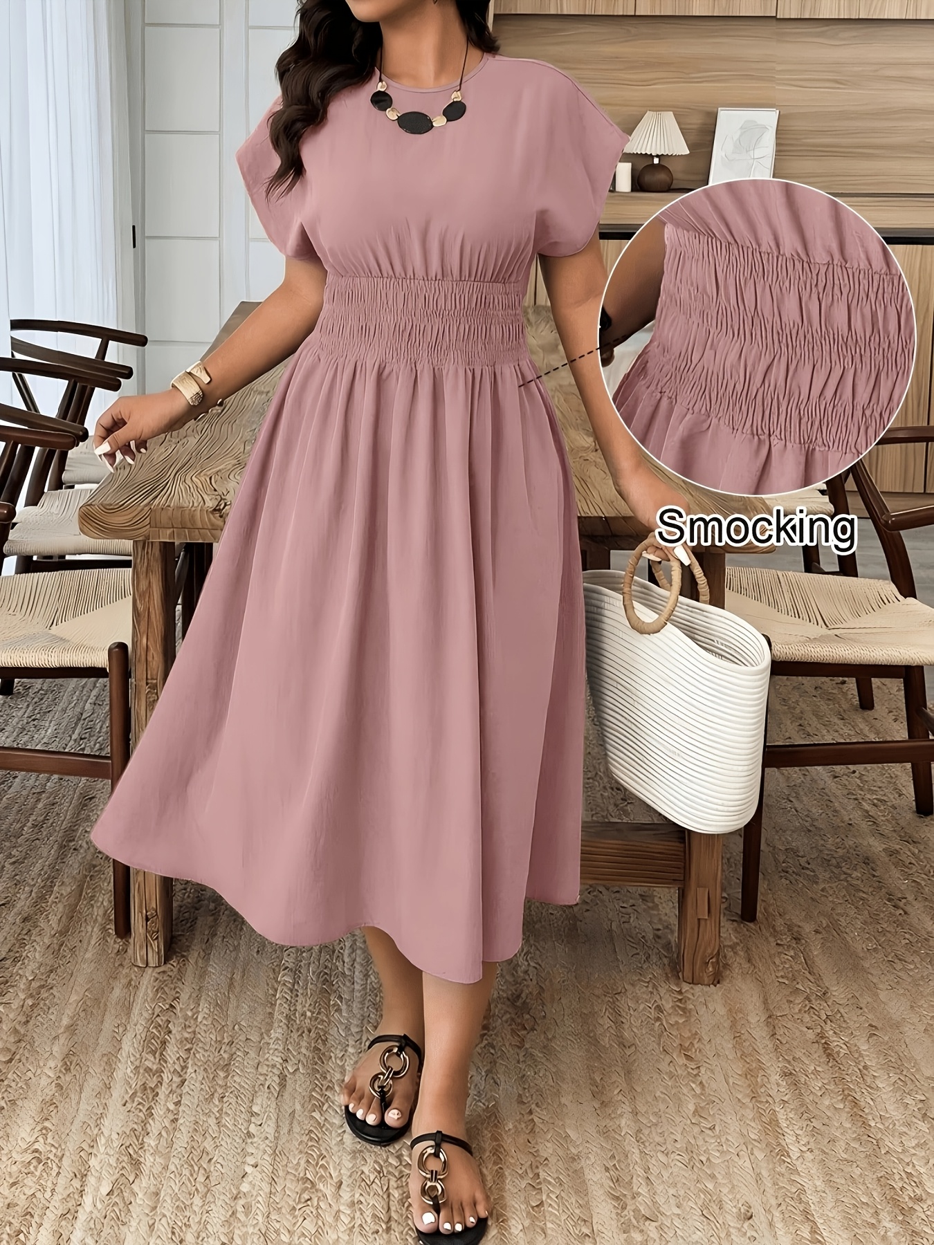 brown dress women sold on Temu United States