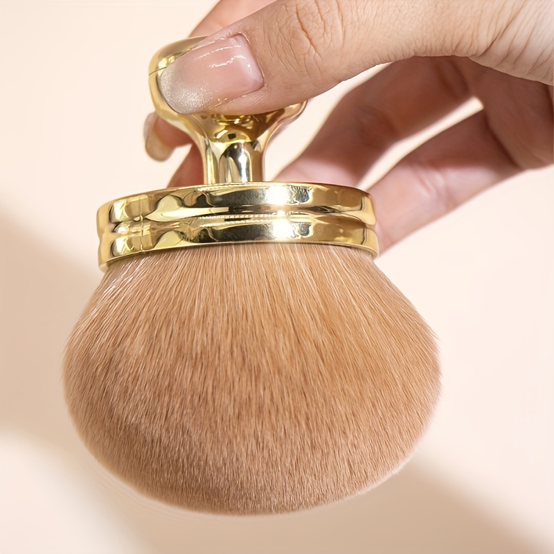 

Ultra-soft Large Powder Brush For Face & Body - Fragrance-free, Polyester Bristles, Ideal For All Skin Types
