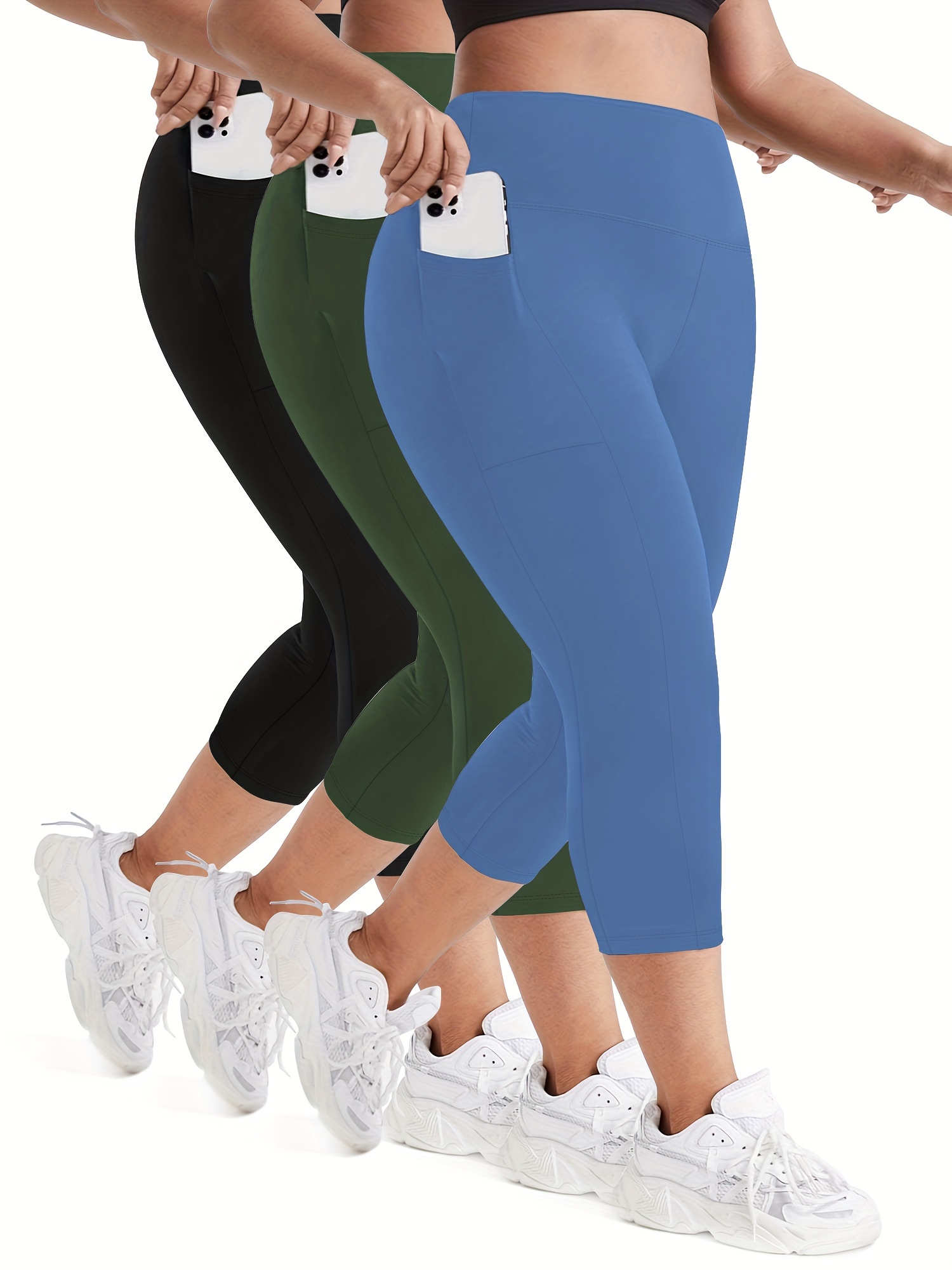 Plus Size Walmart Womens Capri Jeggings Capri Jeggings Walmart Tru - Main Image