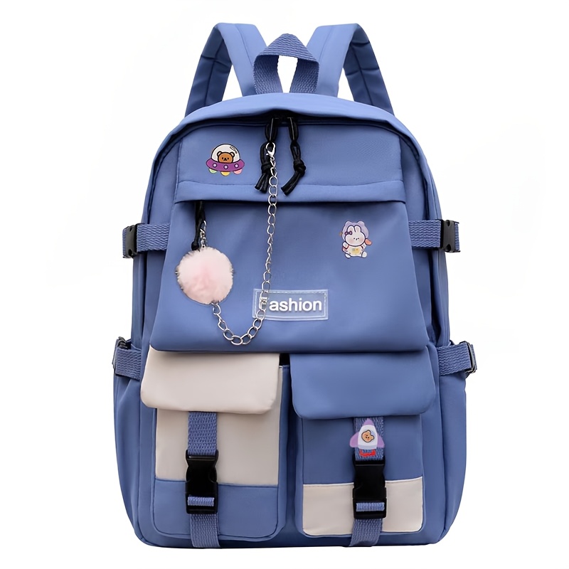 Thomas Die Kleine Lokomotive Rucksack Für Kinder – Blauer Schulrucksack Mit Netztasche (30x25 Cm)