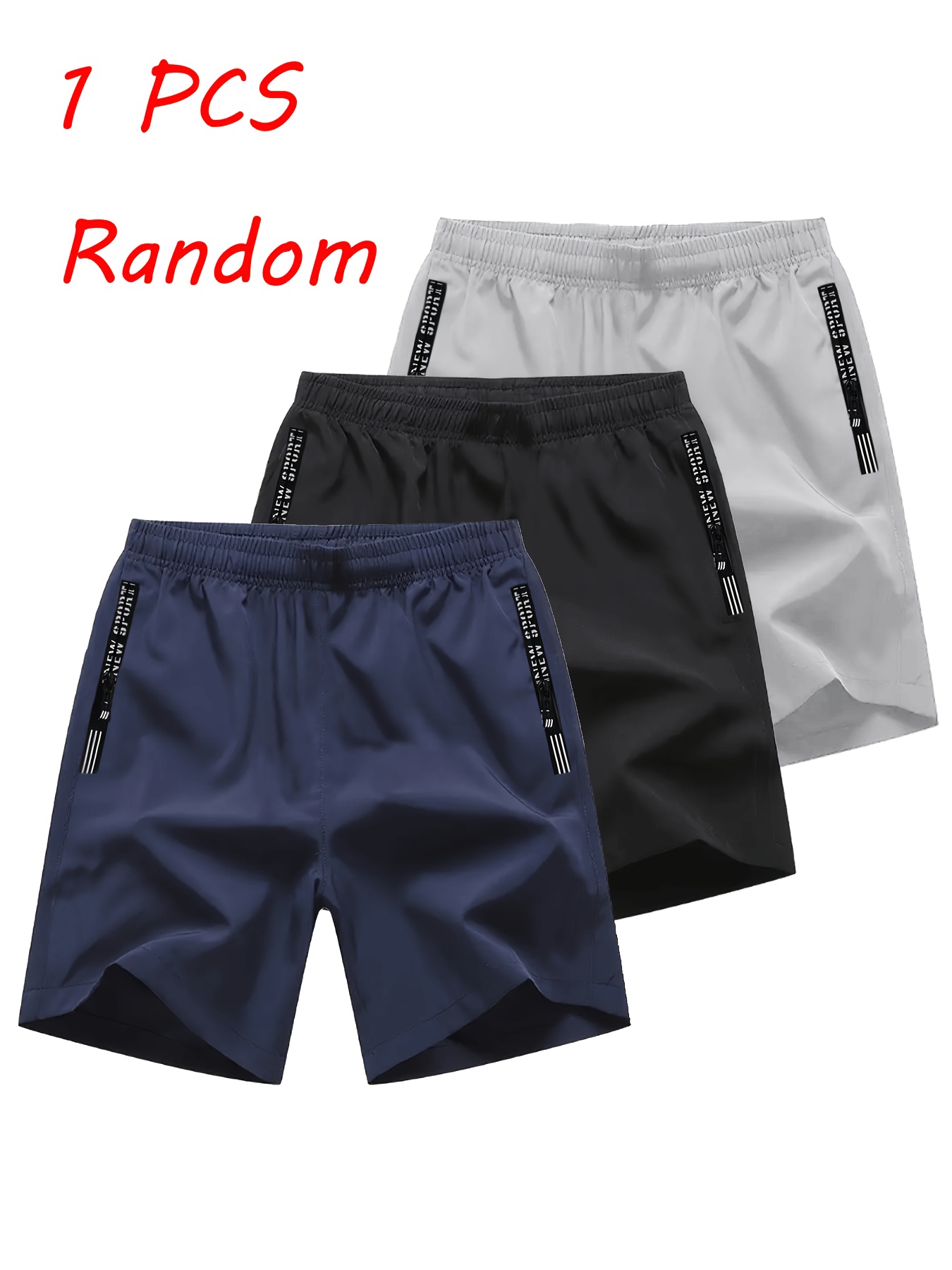     three color boys   and summer shorts with three bars and letter zipper fashionable and trendy   outdoor