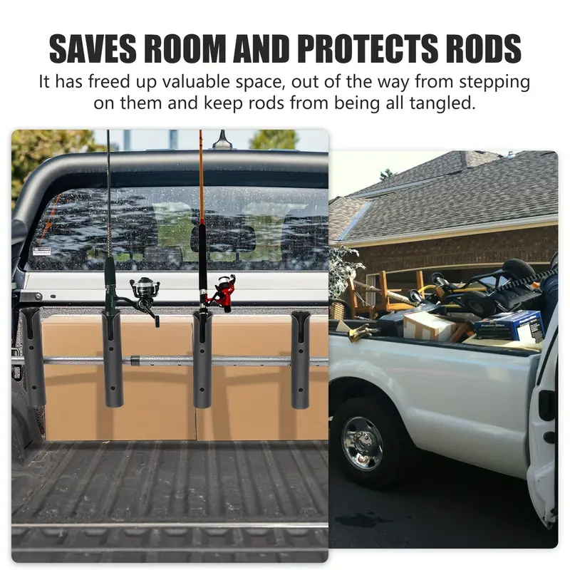 rod holder truck fixed truck bed fishing rod rack - Temu rod holder truck fixed truck bed fishing rod rack - Temu