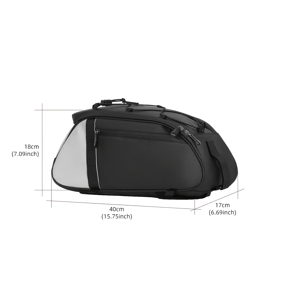 Bicycle Rear Rack Bag, Mountain Bike Camera Sling Bag, Shoulder Bag, Camel Bag, Hard Shell Waterproof Rear Cycling Bag