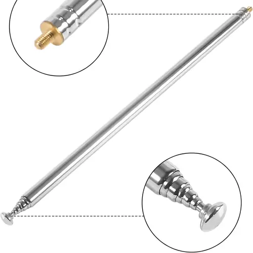 Universal Thread Rod telescopic radio antenna replacement sold on Temu United States