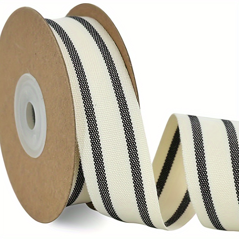 

1 Roll /red Striped Long Grosgrain For Accessories, Wrapping, Wedding 's Day Christmas And Decoration