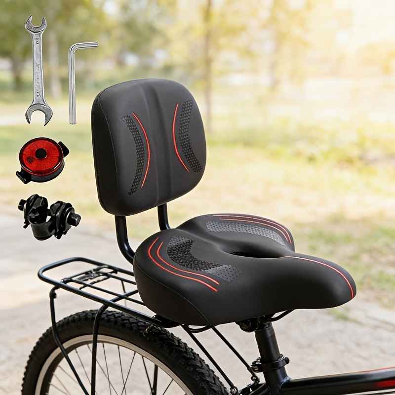 bicycle   bike seat with soft back tricycle seat for mountain bike road bicycle   commuter bike electric bike and stationary exercise bike