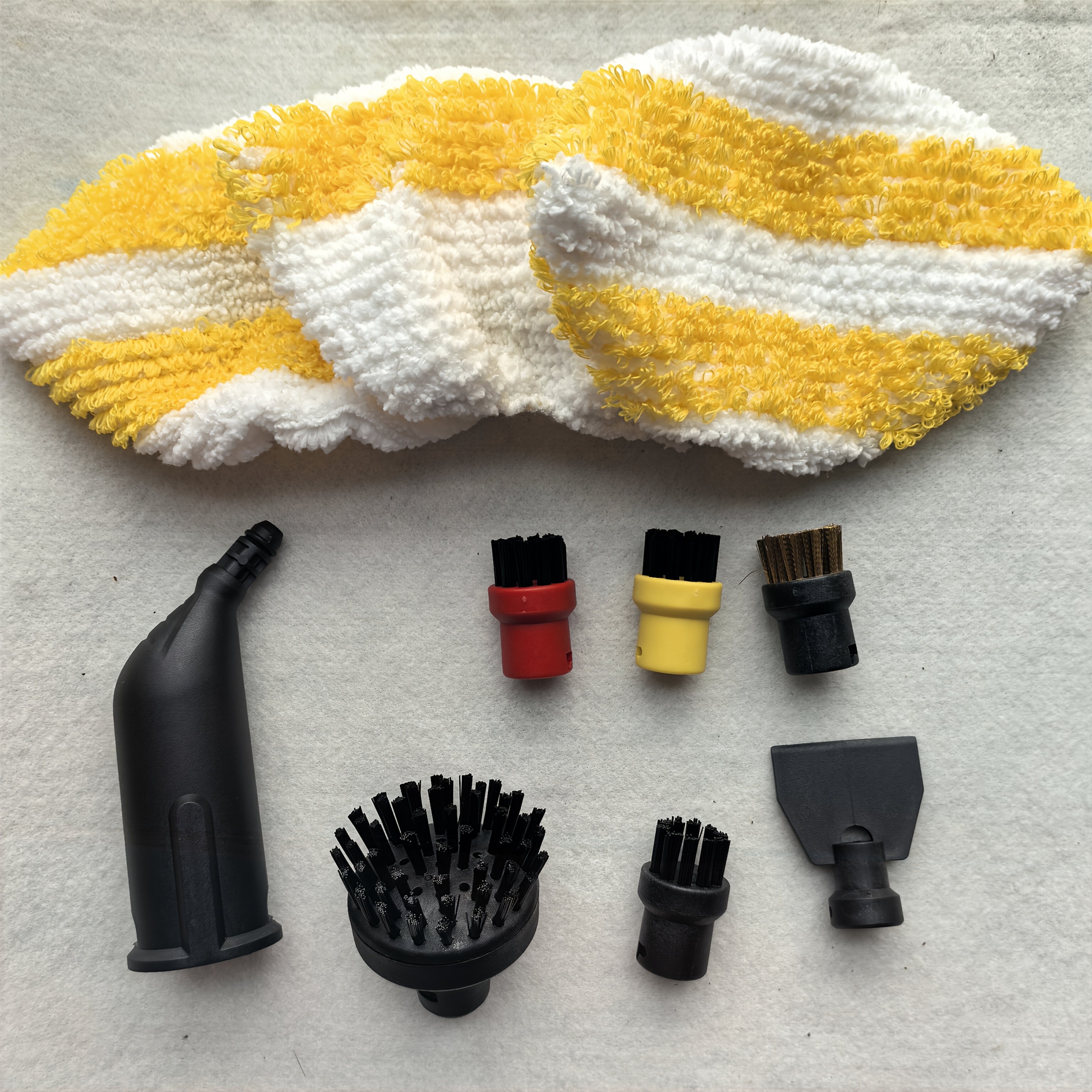 karcher   compatible steam cleaner accessory kit replacement brush heads nozzles handheld brushes glass scrapers for sc2 sc3 sc4 sc5 ctk10 ctk20   cleaning set details 17