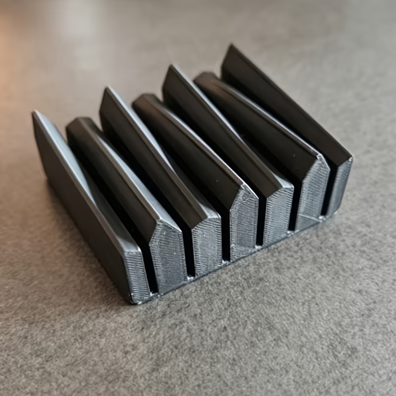 TEMU 6-slot Drawer Knife Organizer, Knives Easily Fit, Compatible With Drawer Sizes, Tidy Knife Storage, Blade Protection, Clean Kitchen, Safe And