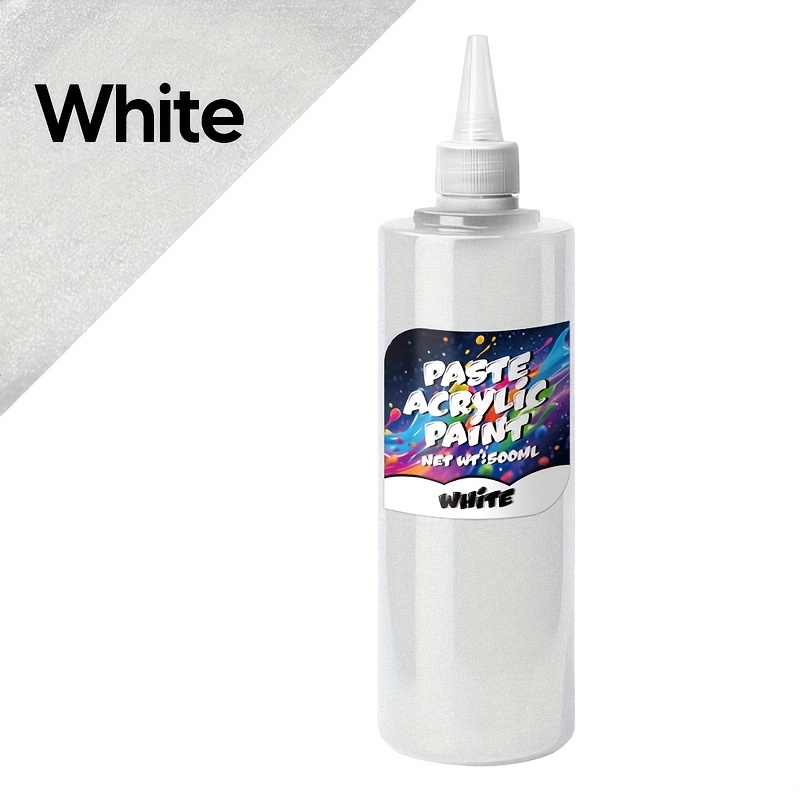 12 Colors Acrylic Paint Set, 500ml/16.91oz Acrylic Paint, Acrylic Golden Painting, Suitable For Wood, Clothing, Ceramics, Fabric Golden Pigment, Painting Hobbyists