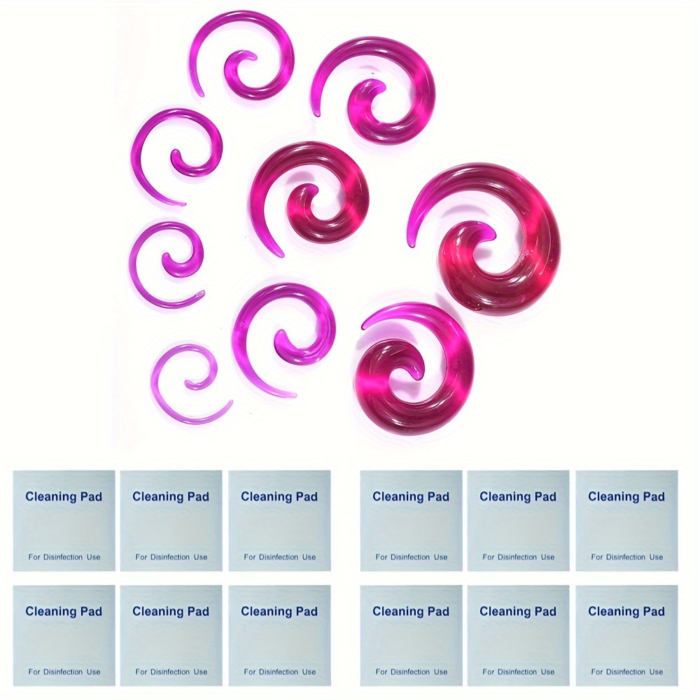 

21pcs Ear Gauges, Non-magnetic Ear For , Unisex Ear Jewelry Accessories