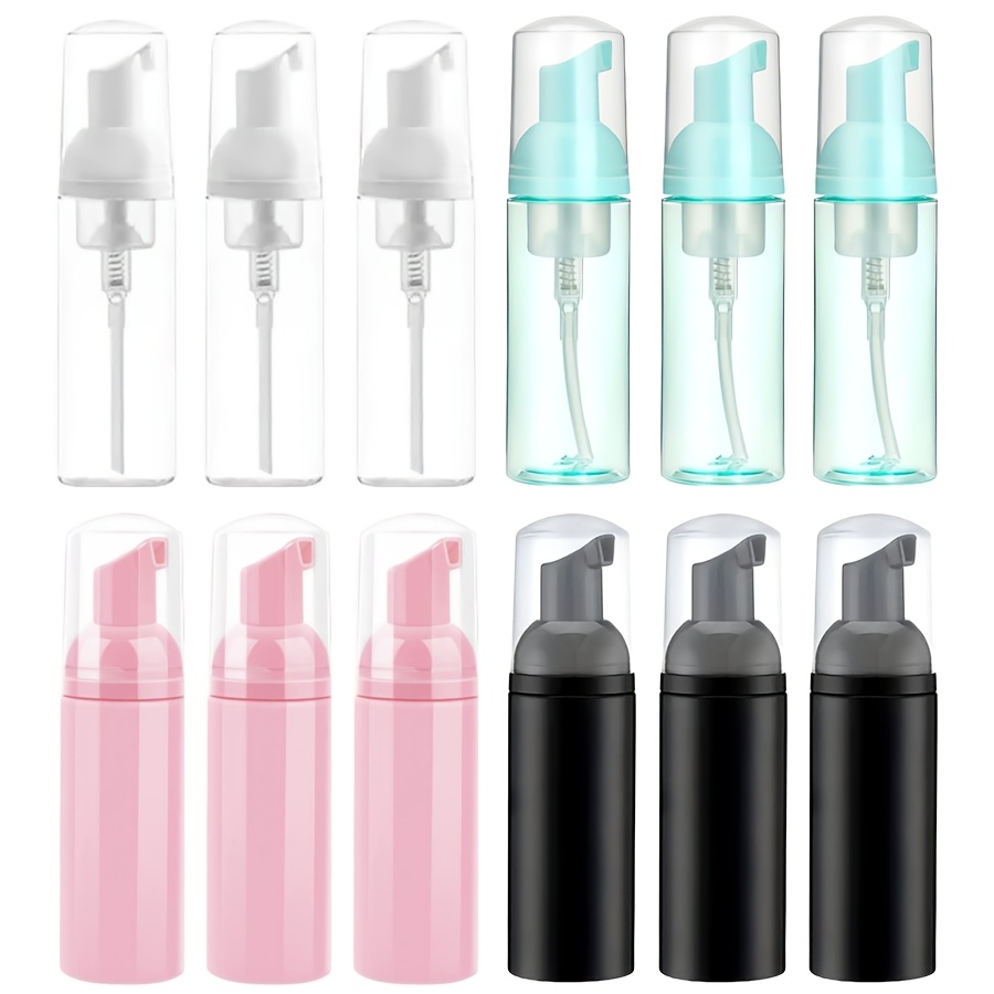 

3pcs 60ml Eyelash Foam Pump Dispenser, Fillable Mousse Container, -free Lash Extension & Face Cleanser, Shampoo Cosmetic Empty Case, No Electricity Or Battery Needed