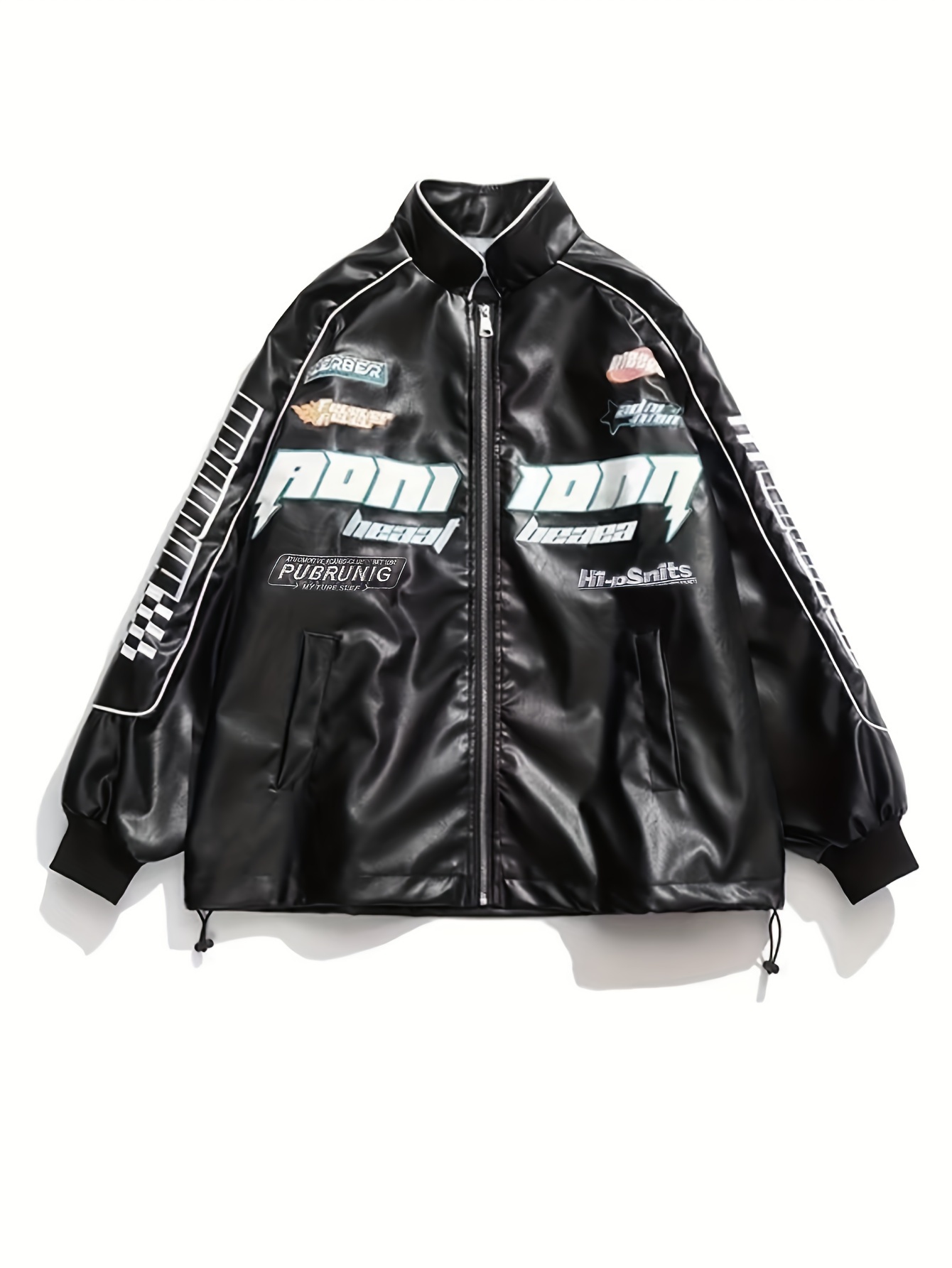 Waterproof Mens Biker Jacket Reflective Motorcycle Clothing