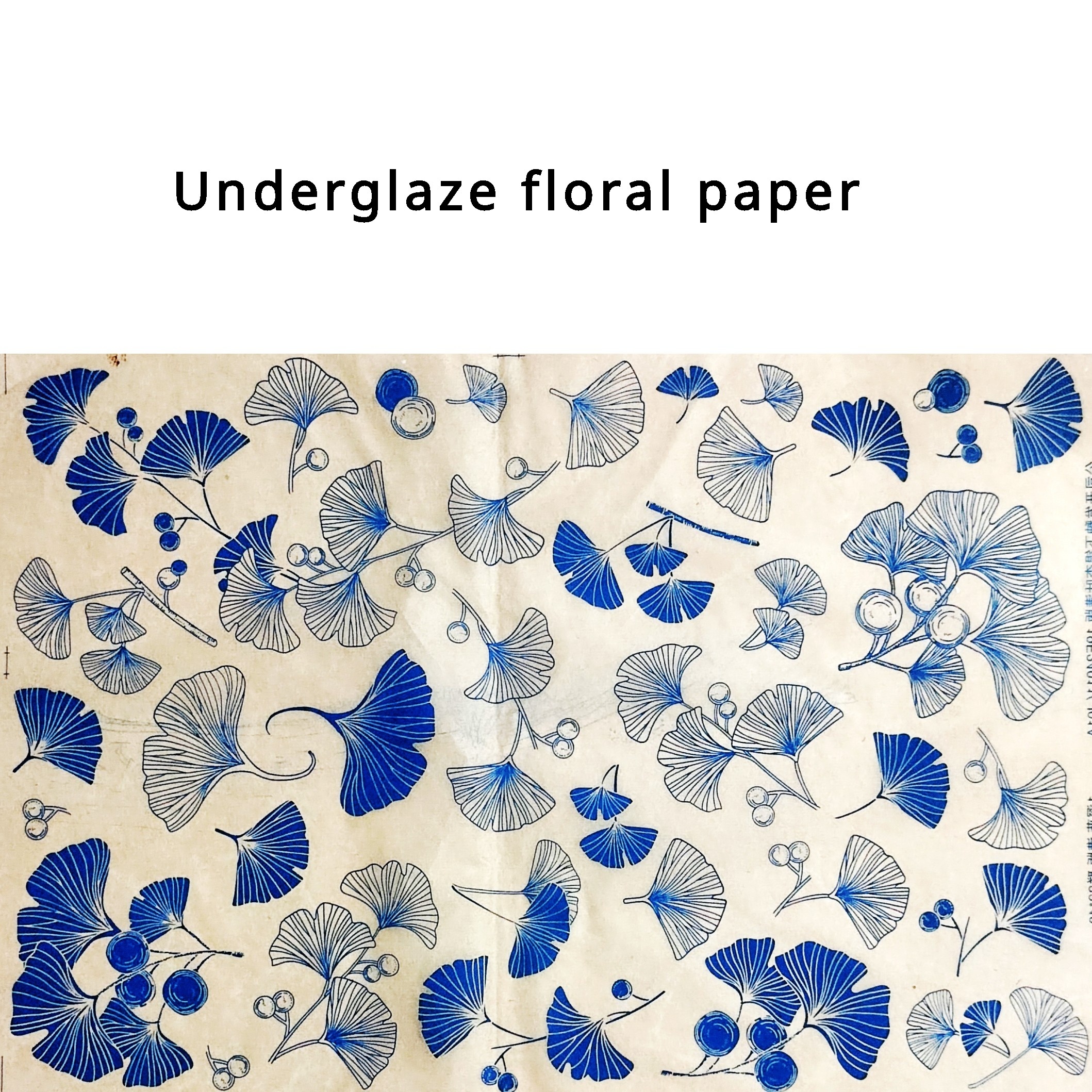 Image of 1pc Ceramic Transfer Paper Under Glaze-ceramic Clay Paper-dly Ceramic Color Transfer Paper-dly -