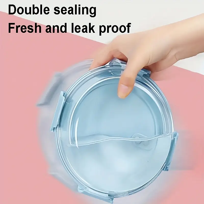 microwave freezer lunch box with silicone seal leakproof bento box for camping picnics Product details 3