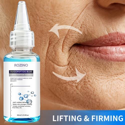 peptide serum a essence containing oligopeptide peptide niacinamide and hyaluronic acid lifts and facial provides rapid skin tightening and is an skincare serum that and fine