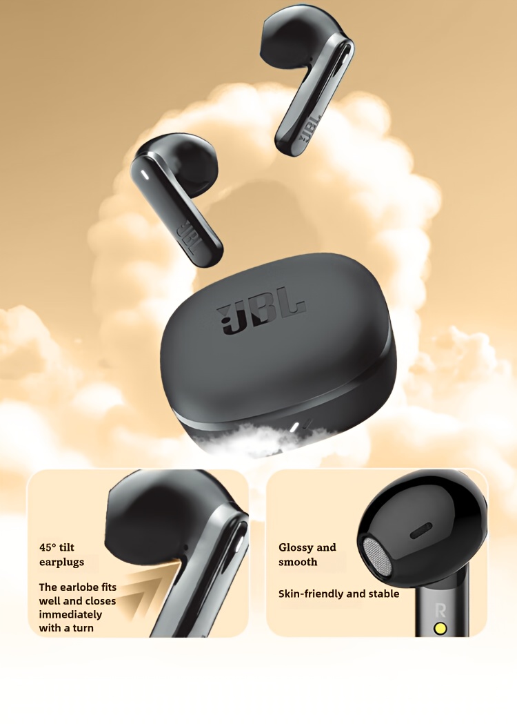 JBL T280TWS X3 Draadloze Oordopjes met 12mm Dynamische Drivers voor Hi-Fi Geluid, Wireless5.3 voor Stabiele Verbinding & 60ms Lage Latentie, 32U Totale Batterijduur met Snelladen, Lichtgewicht Ontwerp van 5.4g voor Hele Dag Comfort. Ideaal voor Woon-werkverkeer, Kantoorpauzes, Reizen en Gaming –