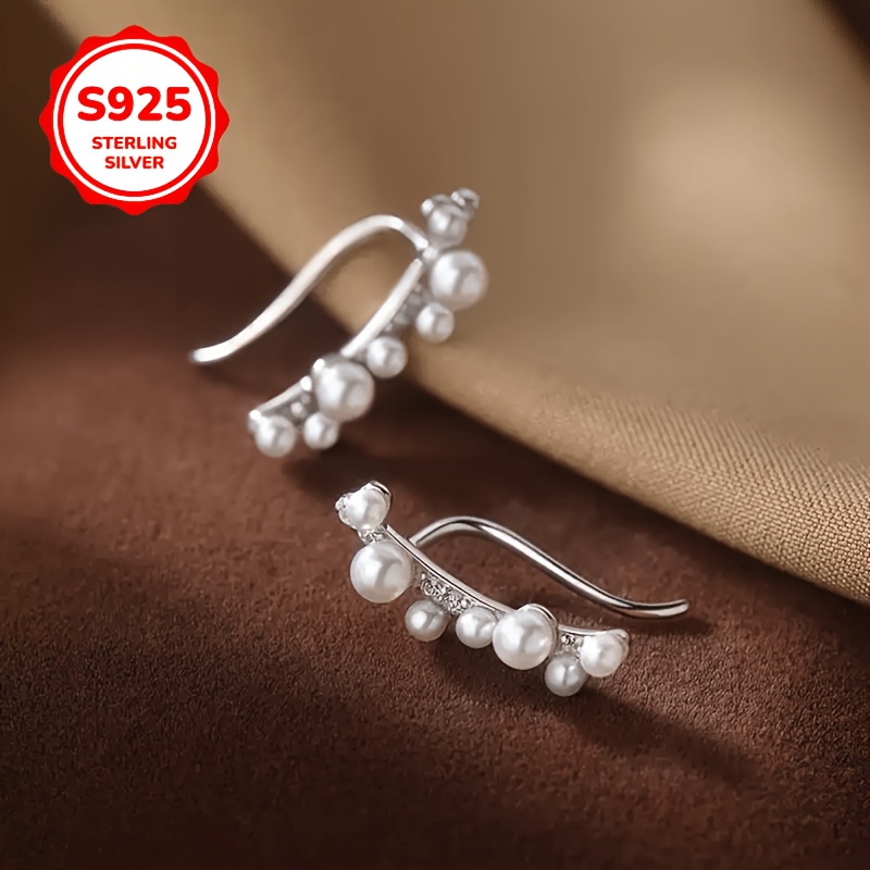 Women's 925 Silver Hypoallergenic Ear Hooks — Valentine's Gift