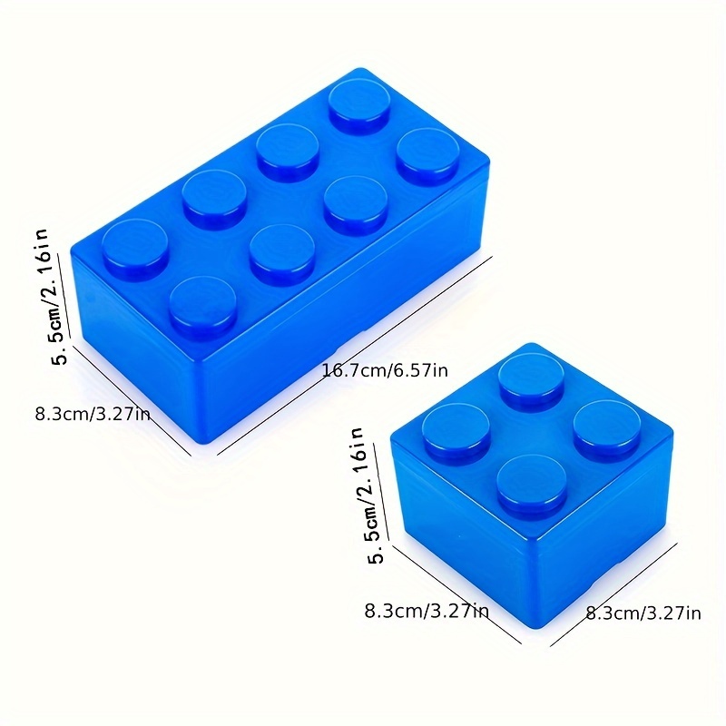 1pc Caja Almacenamiento Bloques Construcción Caja - Temu Mexico