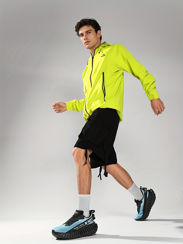 Sneakers, Men's Outdoor Trail Running Shoes, Breathable, Shock Absorption, Lightweight, Soft Sole, Training Mesh, Casual Fashion
