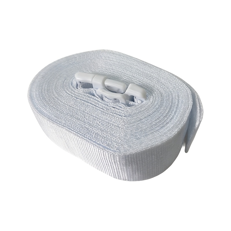 Image of Bed Strap Twin To King Conversion | Into A King Size Bed In Minutes With This Mattress Joiner, Sleep On Twin Beds With This Mattress Connecting Strap, 33ft Long Bed Connector Strap With Adjustable