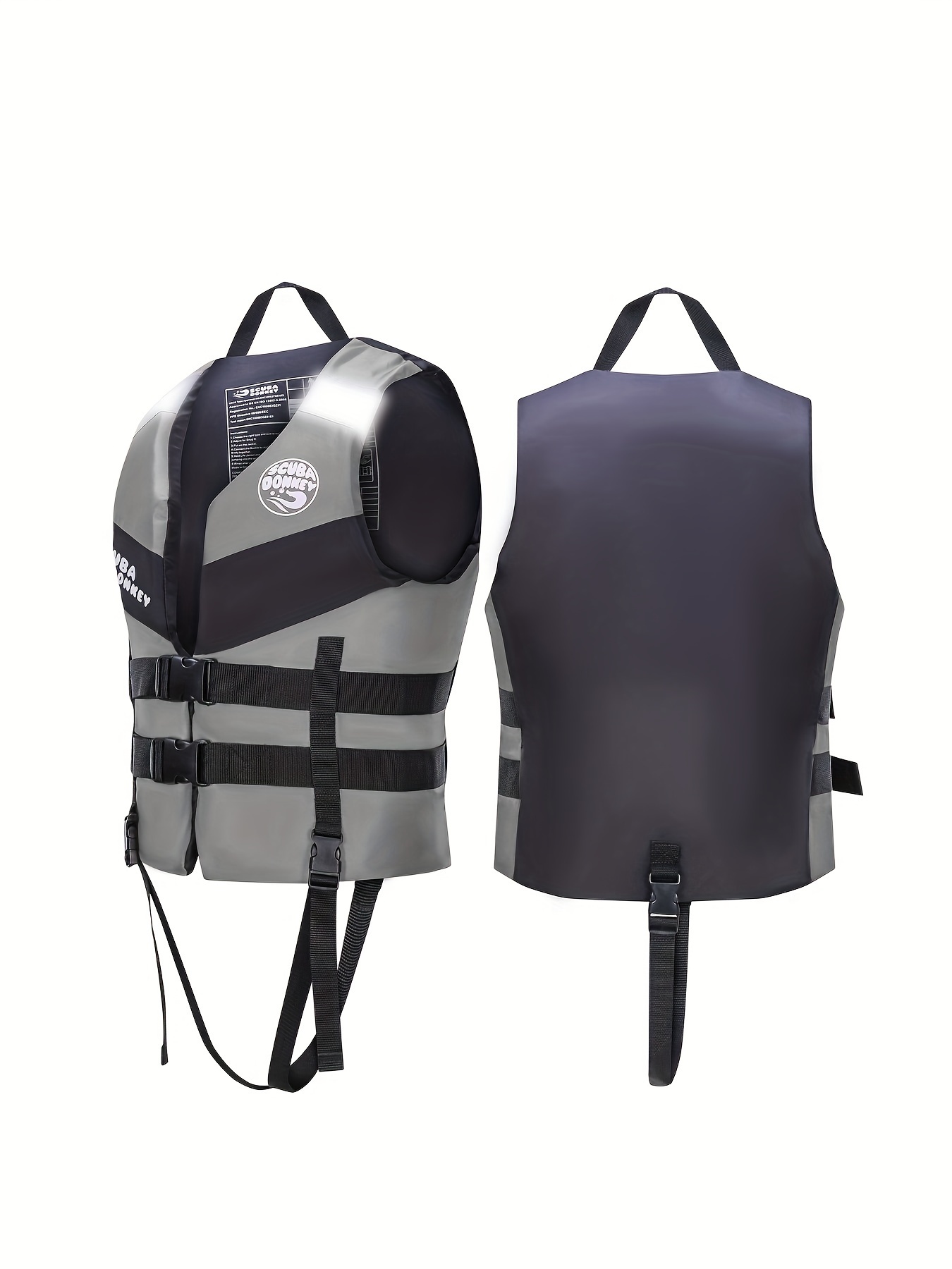Adult Adjustable Fishing Life Jacket Outdoor Sports Breathable Fishing Vest