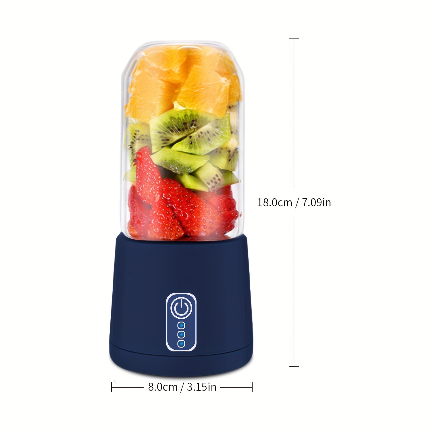 Mini Blender Portable Rechargeable USB | 0.3L | Pour Smoothies Et Shakes | Multifonction