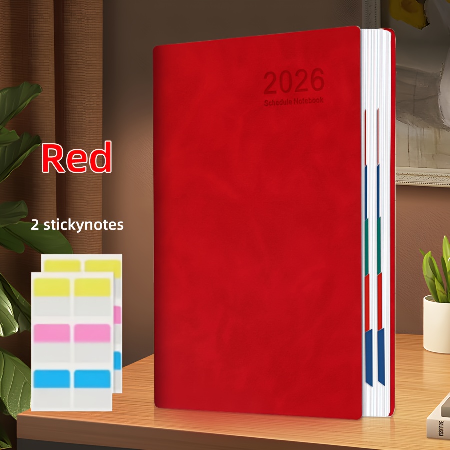 TEMU Calendrier 2026, planning , agenda , cahier de calendrier, livre de de la discipline, cahier adapté au travail et aux , cadeau de rentrée