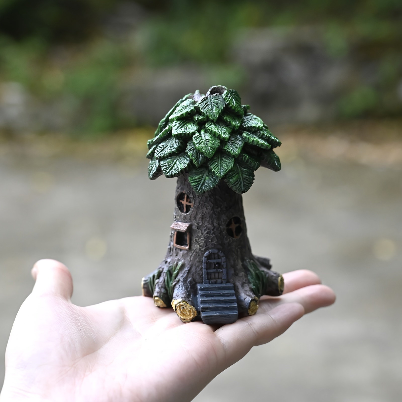 Llio Miniatur Harz Weihnachtsdeko – Winzige Figuren Für Puppenhaus, Bonsai & Mikrogarten – Serie Mit Weihnachtsmann, Schneeflocken & Mehr