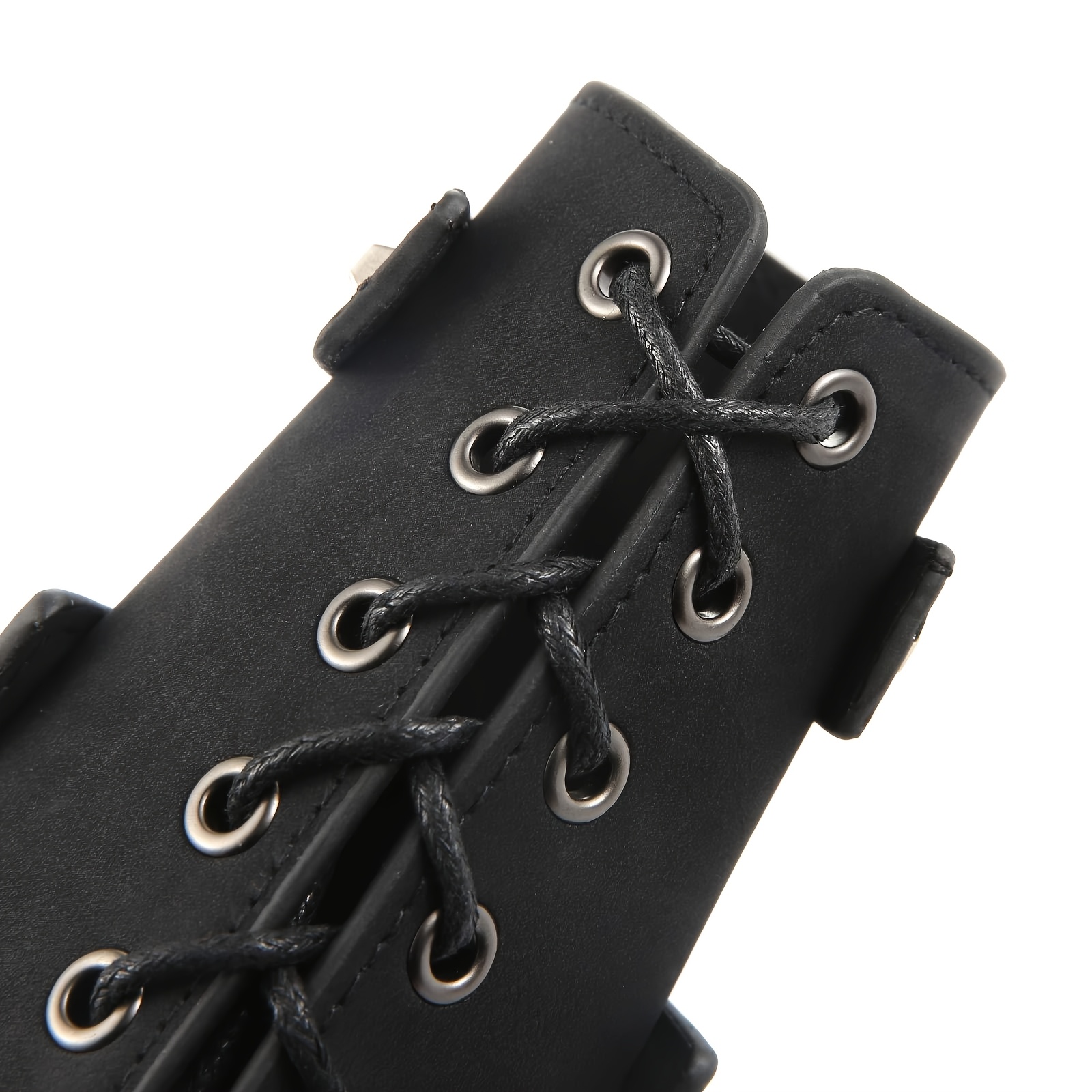 2pcs Medieval Leather Arm Guards Buckle Bracers