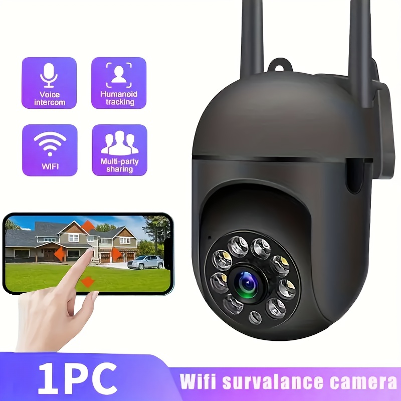 360 panoramic smart wifi security camera indoor outdoor Temu
