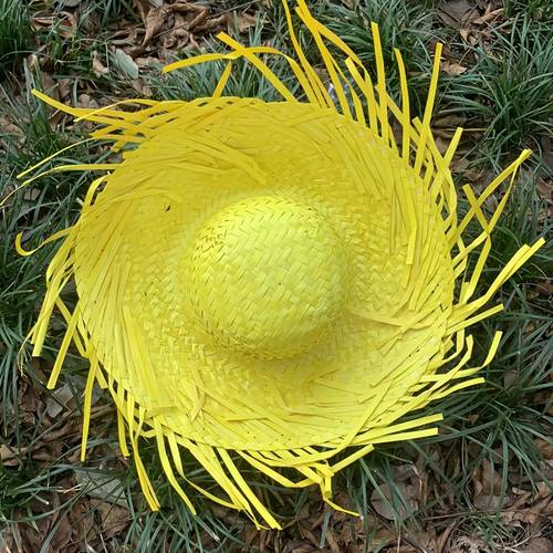 1 straw hat party photo booth prop multiple color selectable straw hats summer beach vacation photo props hats decorations suitable for men and women beach summer work hats birthday party decorations party decorations and group