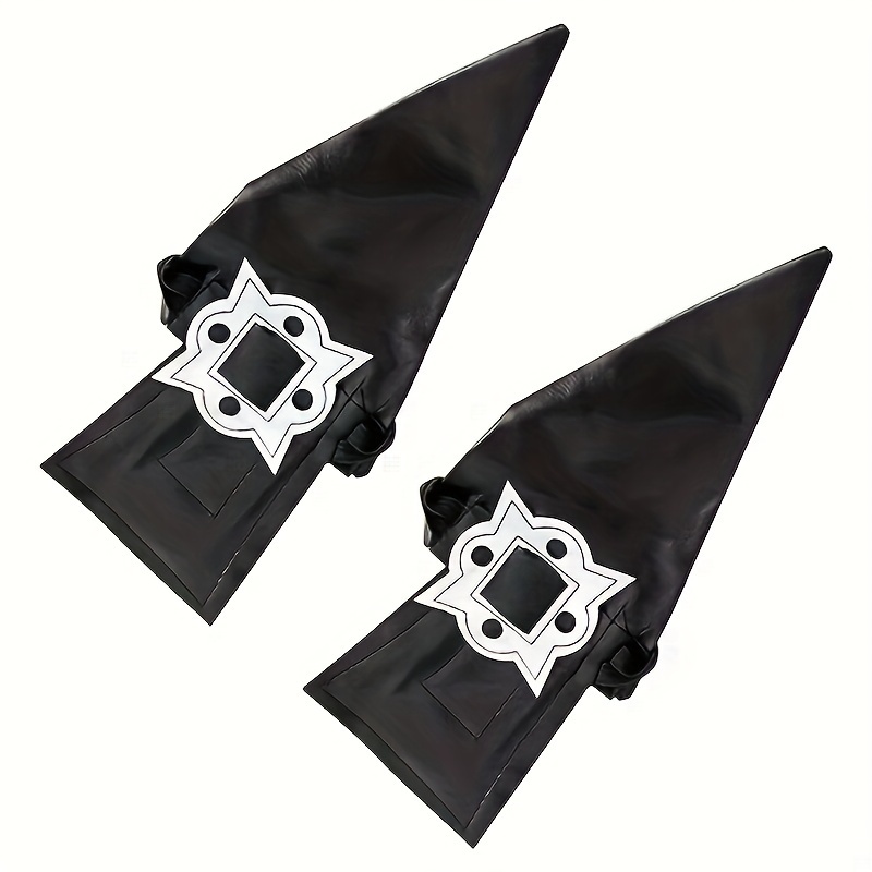 Image of Black Shoe Covers - Adult Size (1 Pair) - Spooky Costume Accessory For Halloween, & Pretend Play