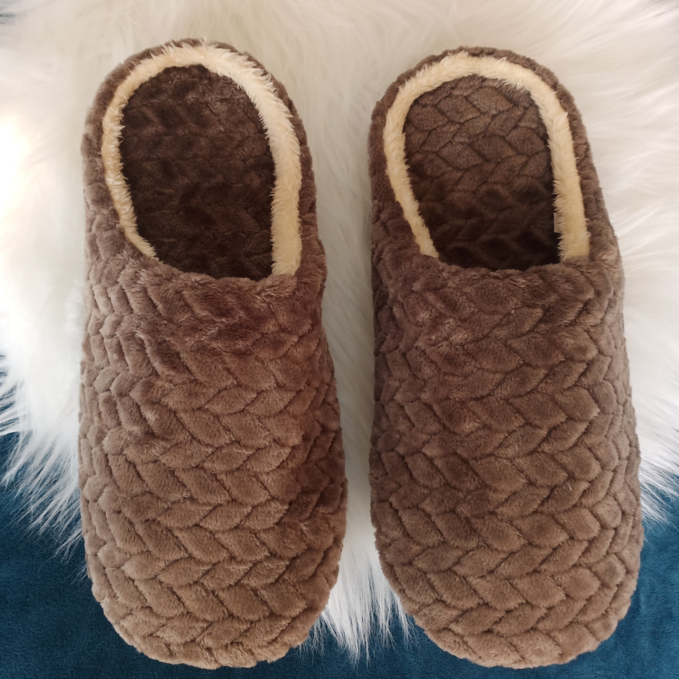 

Slippers, Fuzz Lined -on Shoes For , And