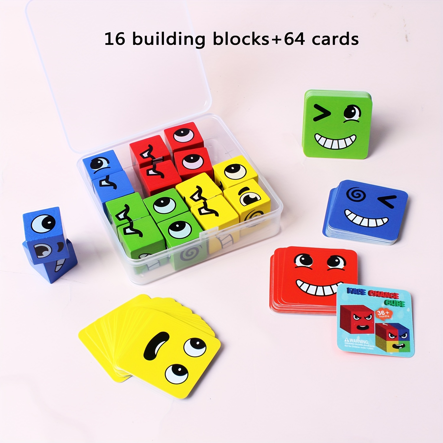 Wooden Game For Featuring Changing , Magic Cube Building Blocks, Suitable For Family , Parties, Competitions, Early Childhood Education, And Puzzle Toys For Kindergartens